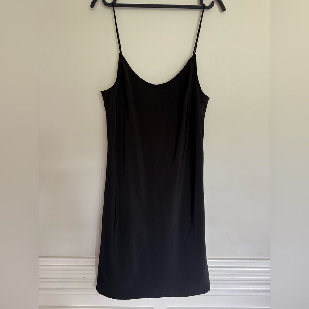 Elegant Black Slip Dress